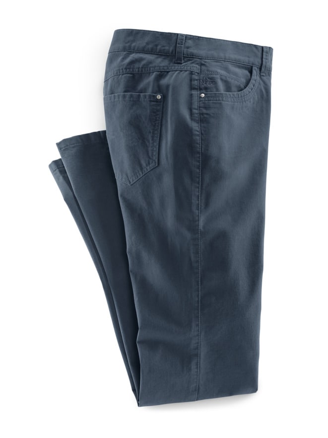 Extraglatt Baumwollhose
