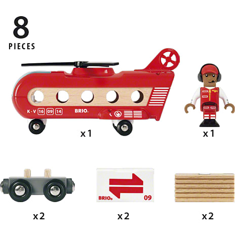 BRIO 33886 Fragthelikopter