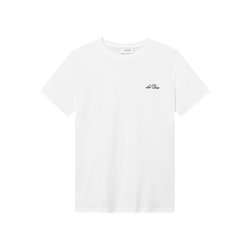 Les Deux Crew T-shirt, White/Black, XXL