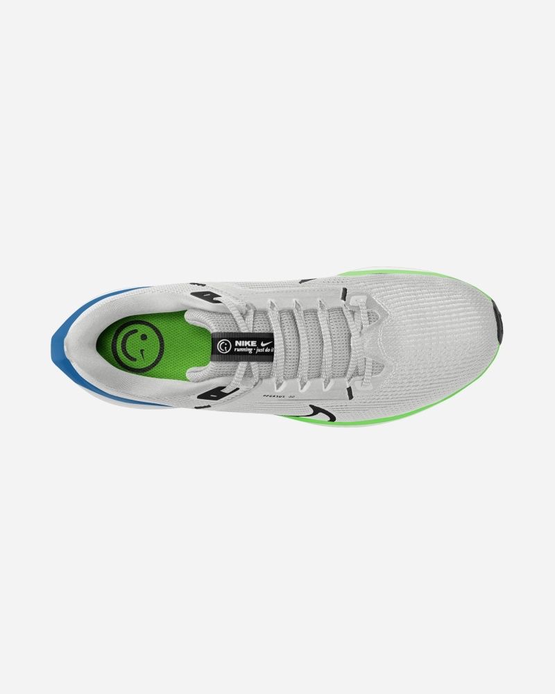 Chaussures de running Nike Pegasus 40 Blanc & Vert pour homme