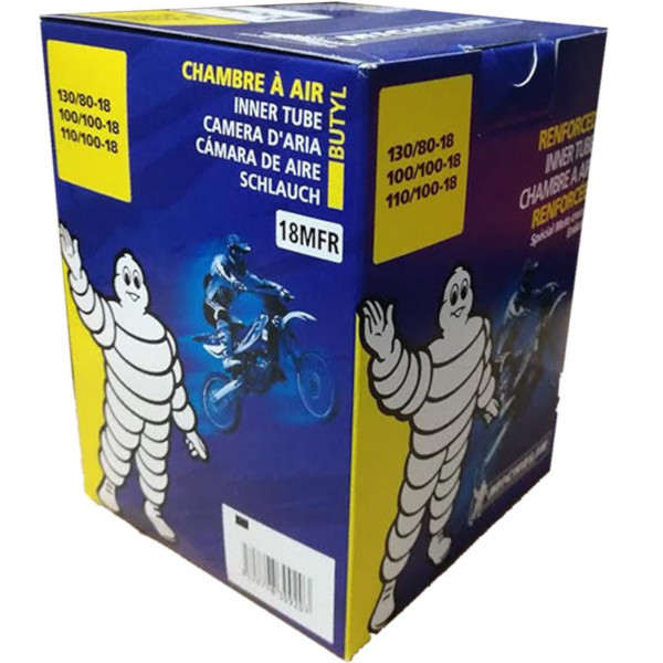 Michelin - Chambre à air renforcée 18MFR - Valve TR4 - 120/90X18