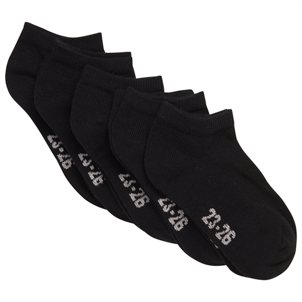 Køb Minymo Black Strømper Low Cut 5-pak NOOS