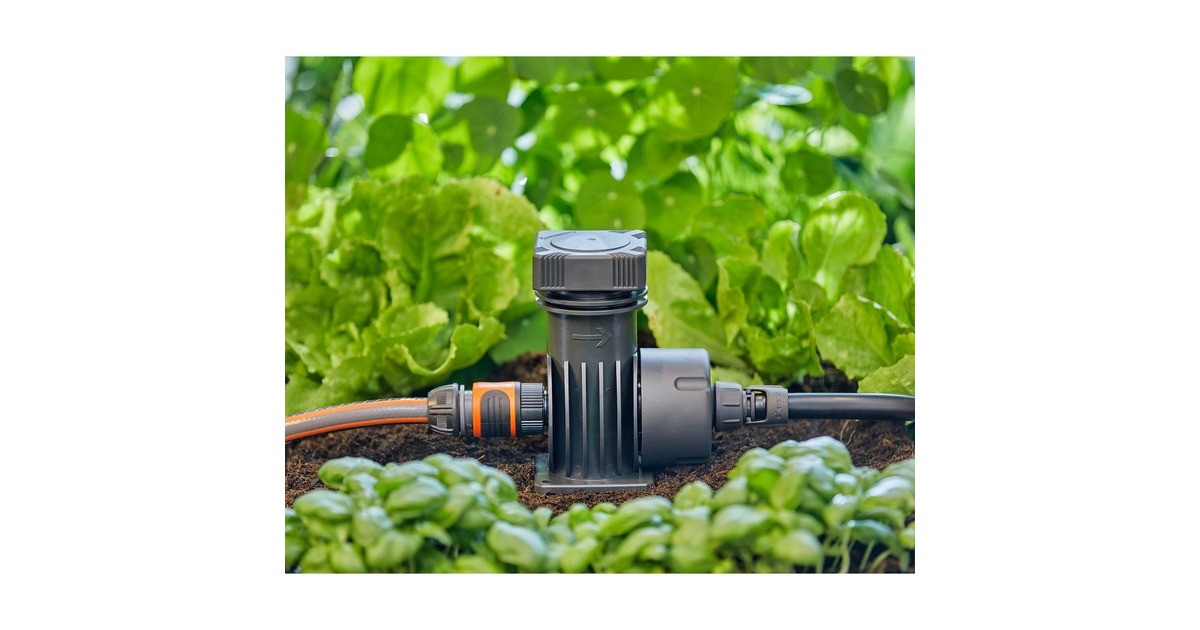 GARDENAMicro-Drip-System Hoofdapparaat 2000 druppelsysteem  (Zwart)