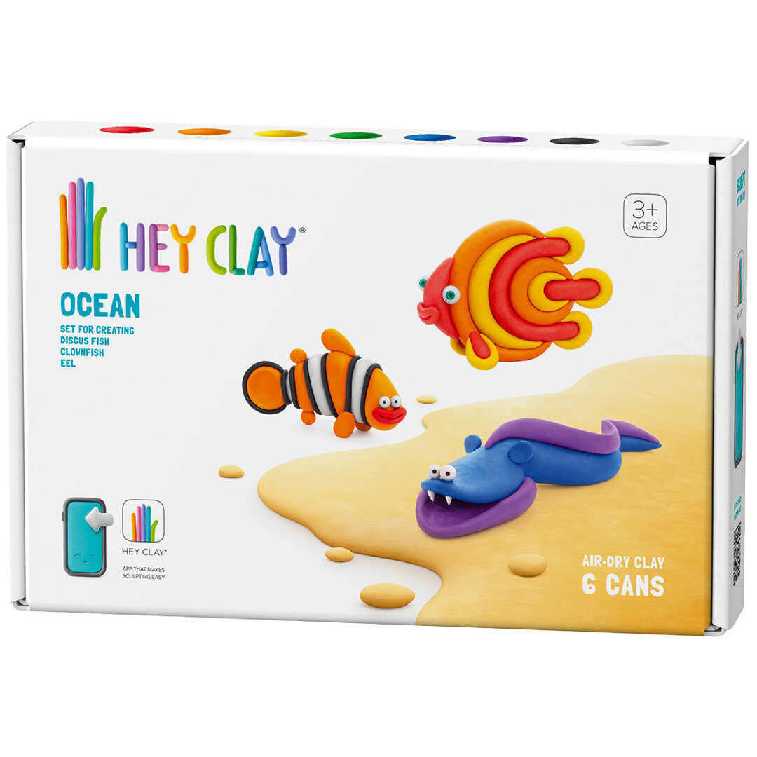 Hey clay boetseerklei oceaan - 3st