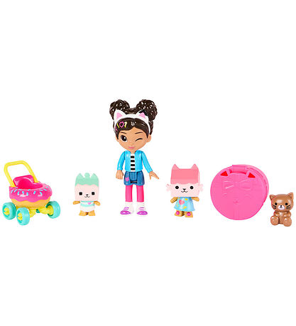 Gabby's Dollhouse Figurs?t - 5 Dele - Friends Kitty Care