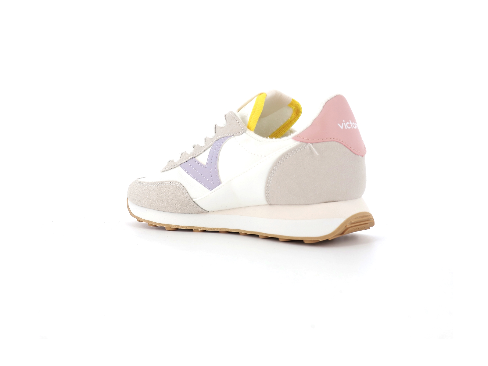 Victoria-1138100 Matières combinées Lilas