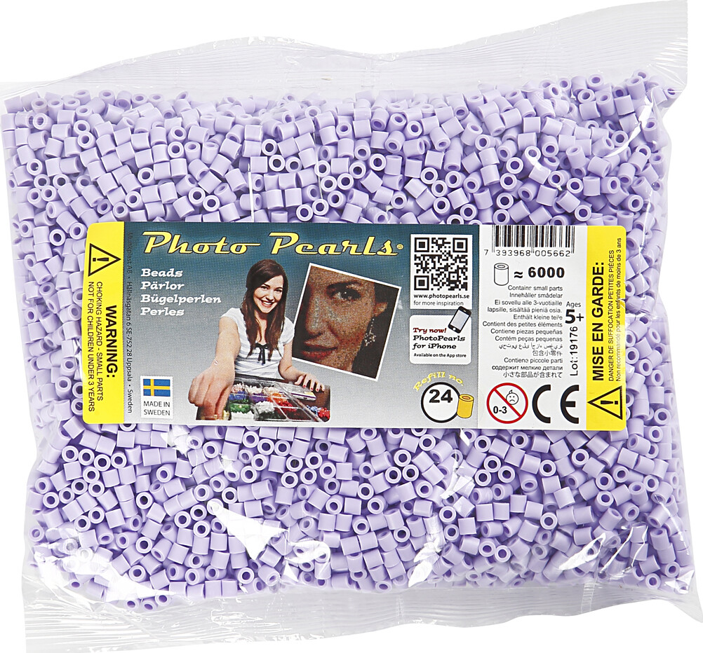 Photopearls - Medium - Syren 24 - 6000 Stk. - Nabbi Fotoperler