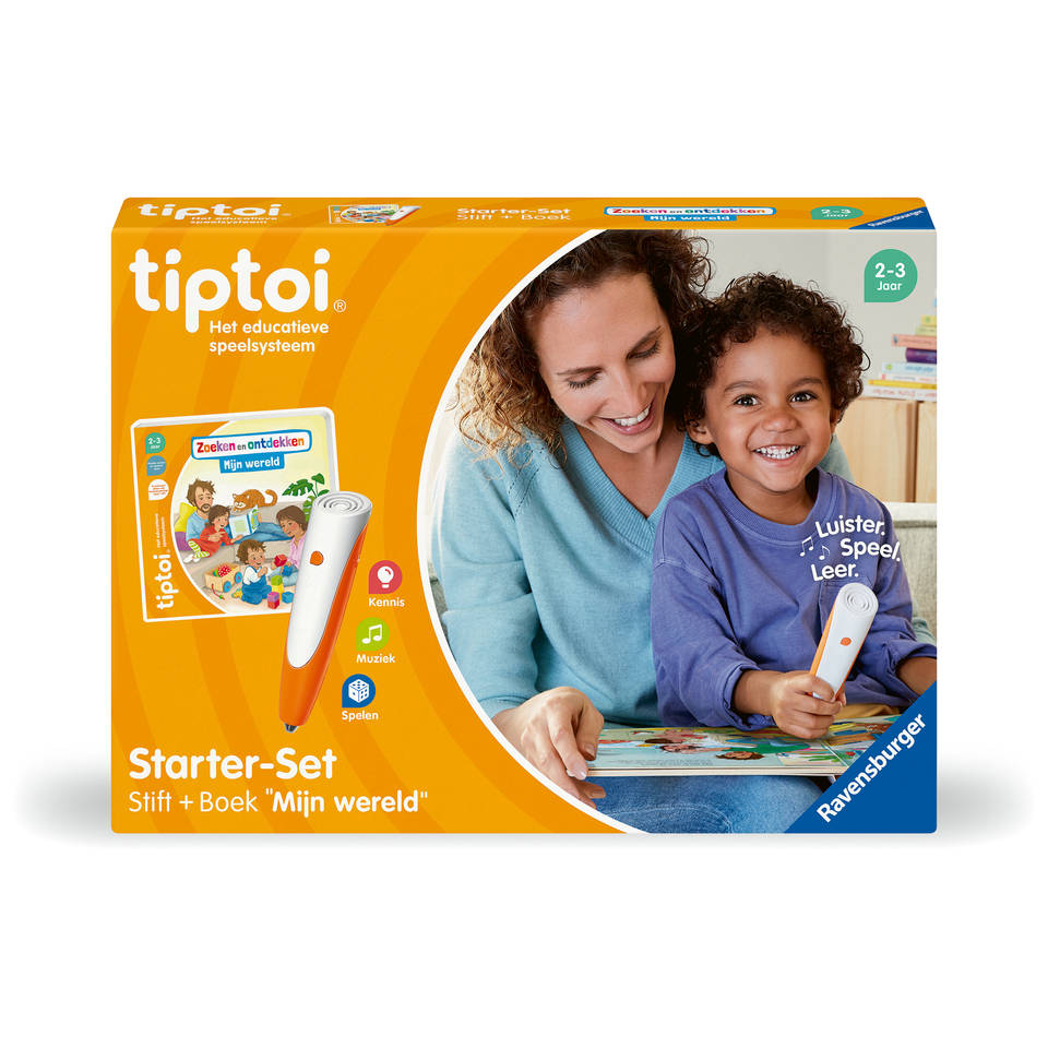 Ravensburger Tiptoi starterset Zoeken en ontdekken: mijn wereld