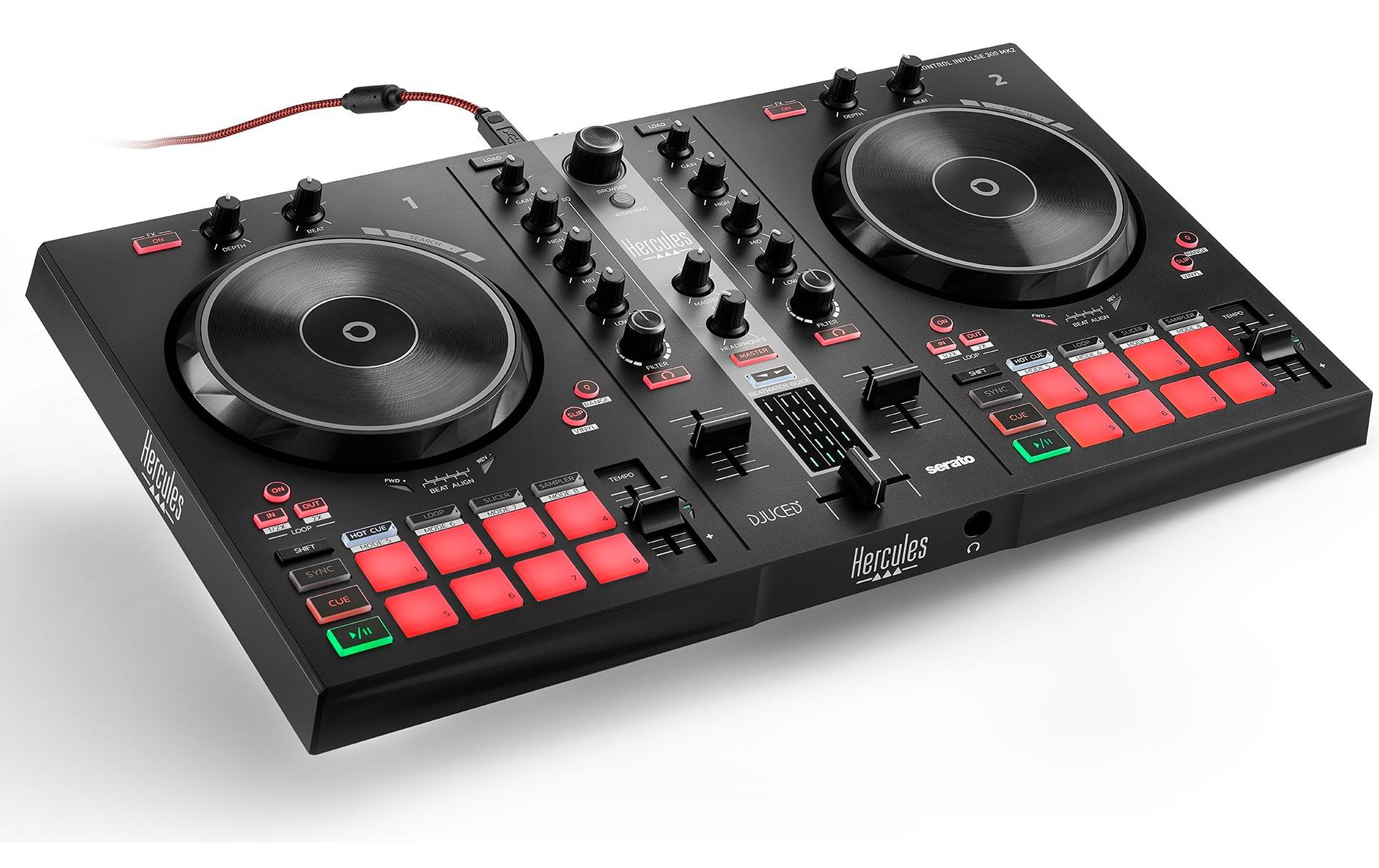 DJ-Controller DJControl Inpulse 300 – MK2<br>DJ-Controller für den einfachen Einstieg ins Mixen