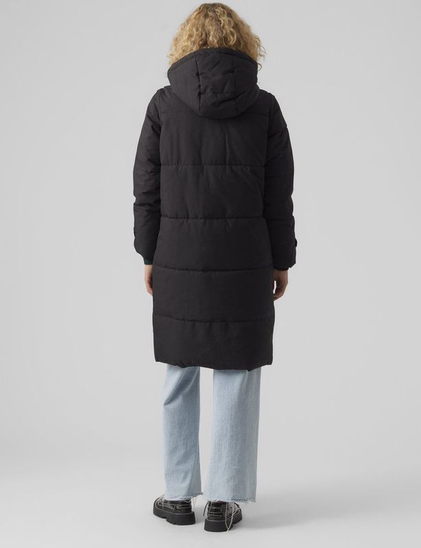 Vero Moda - VMMARGARET LONG COAT GA - Dames Jas - Zwart