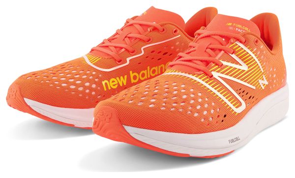 Chaussures de Running New Balance Fuelcell SuperComp Pacer v1 Rouge Orange 46.1/2