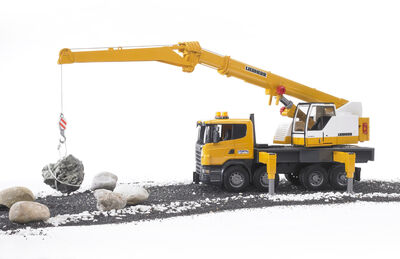 Bruder Scania R-Series Liebherr Kranbil