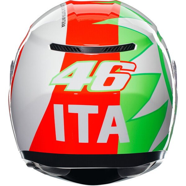 AGV - Casque K3 Rossi Mugello 2018 Vert / Blanc / Rouge