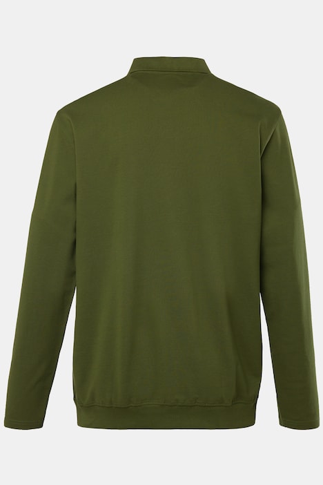 JP 1880 Poloshirt, Basic, Bauchfit, Langarm, Piqué, XXL bis 8 XL