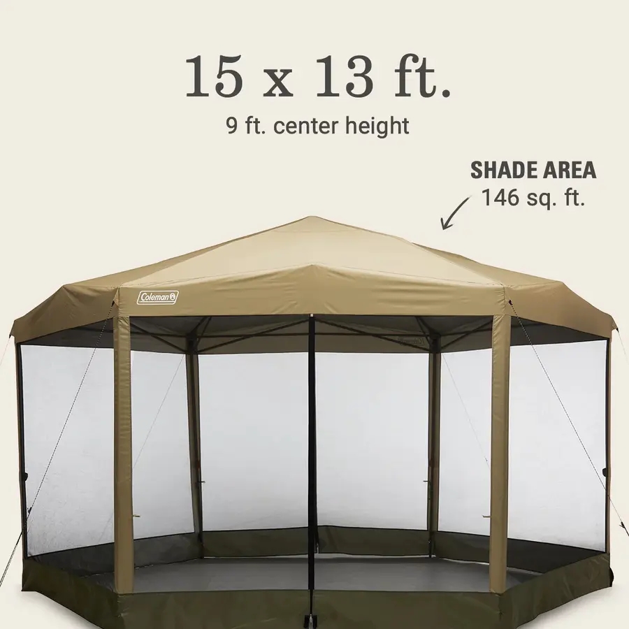 Back Home&trade; 15 x 13 Screen Canopy Tent