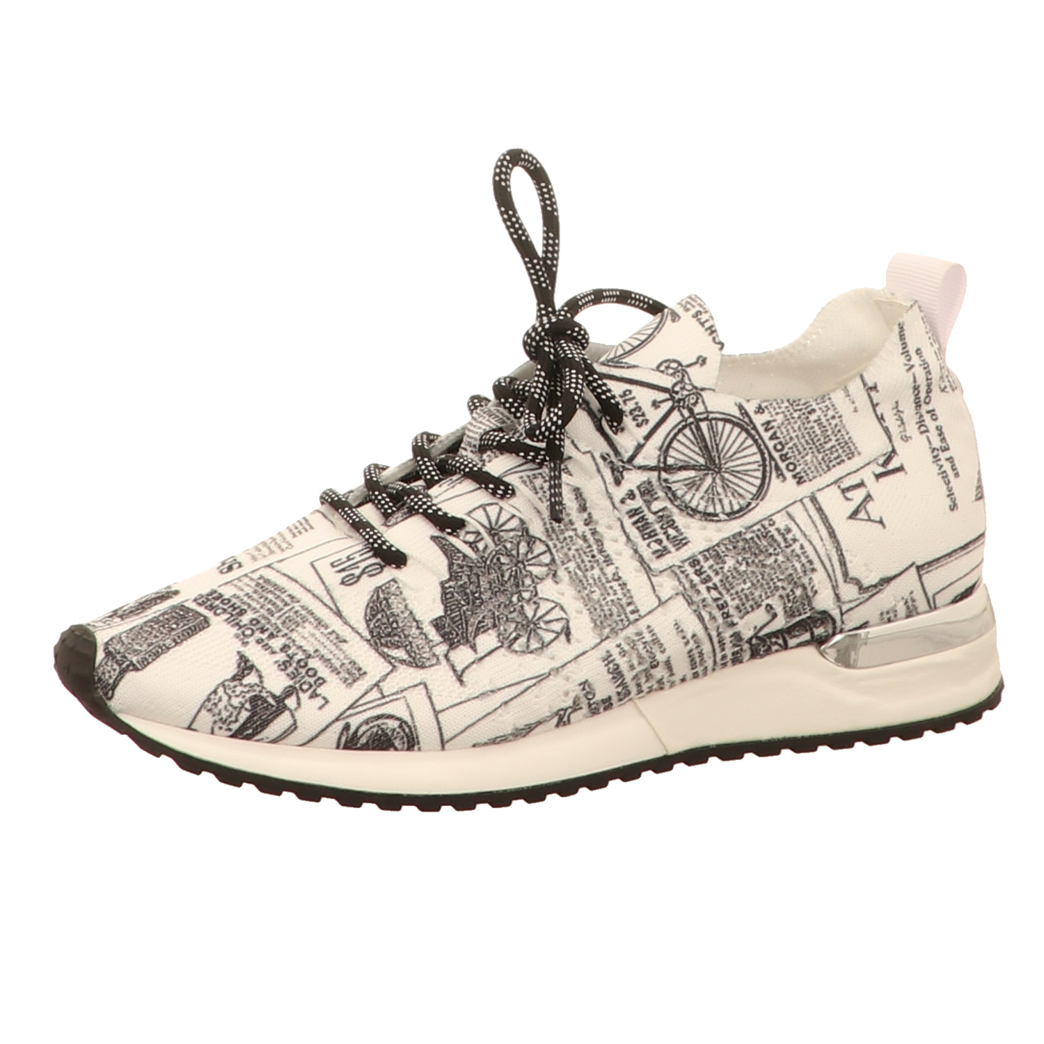 La Strada Sneaker weiß weiss/weiss kombi