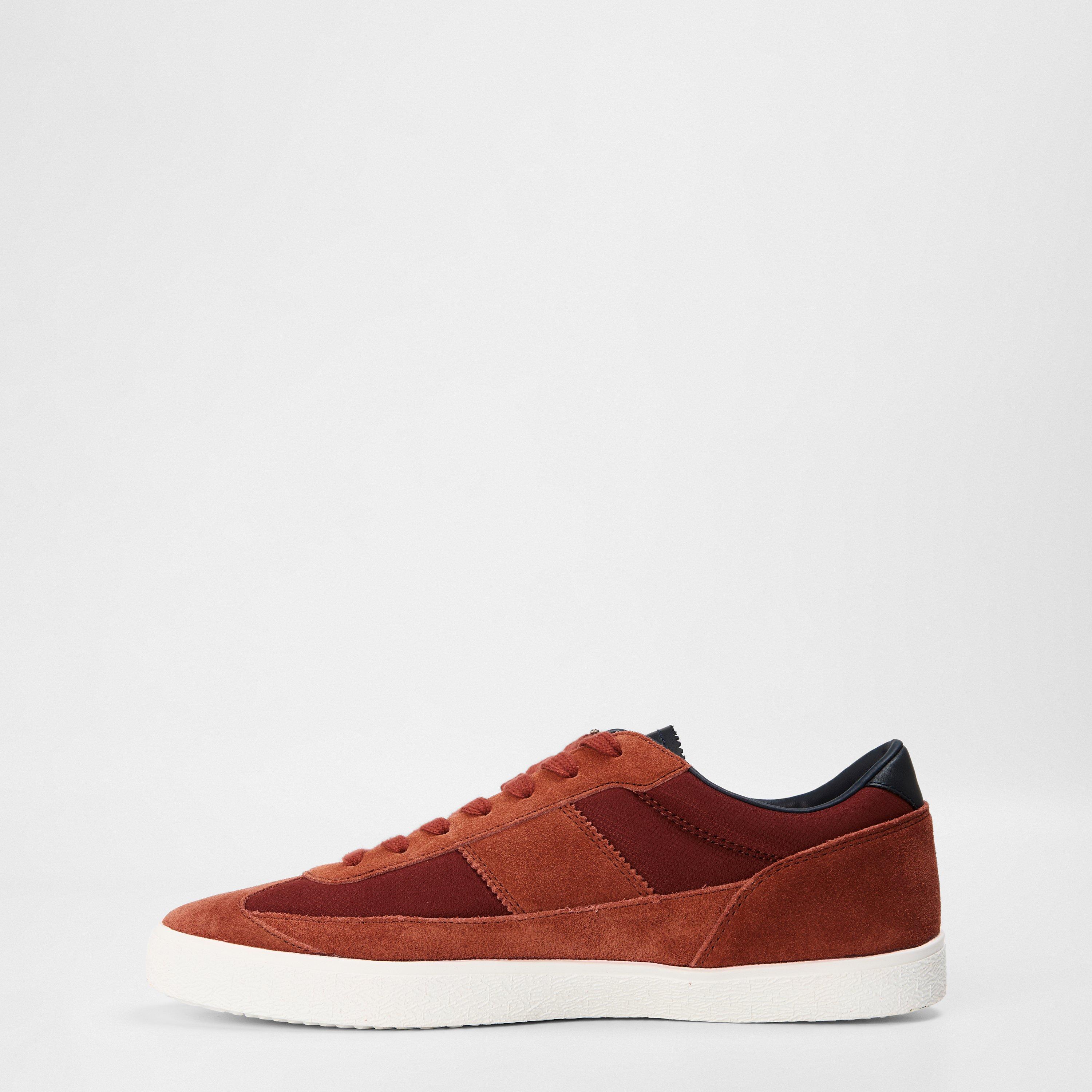 Farah Stanton Suede Cupsole Low top Trainers Mens