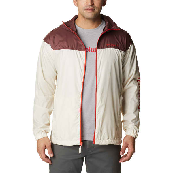 Veste randonnée COLUMBIA FLASH CHALLENGER™ NOVELTY WINDBREAKER CHALK/LIGHT RAISIN/SPICY LOGO