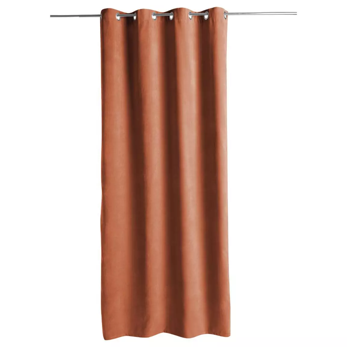 Rideau velours (140 x 260 cm) Memo Terracotta