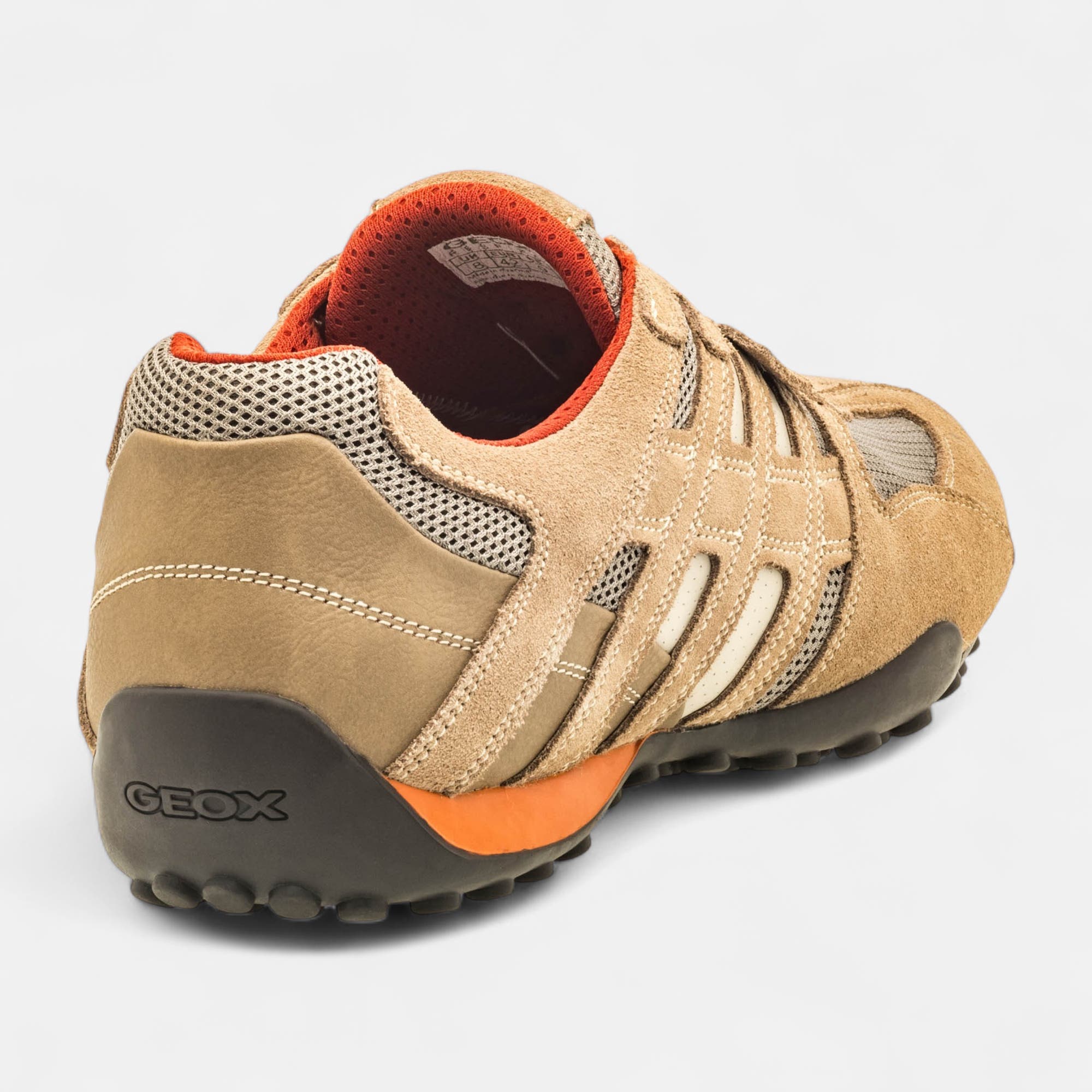 Baskets basses Homme en cuir beige