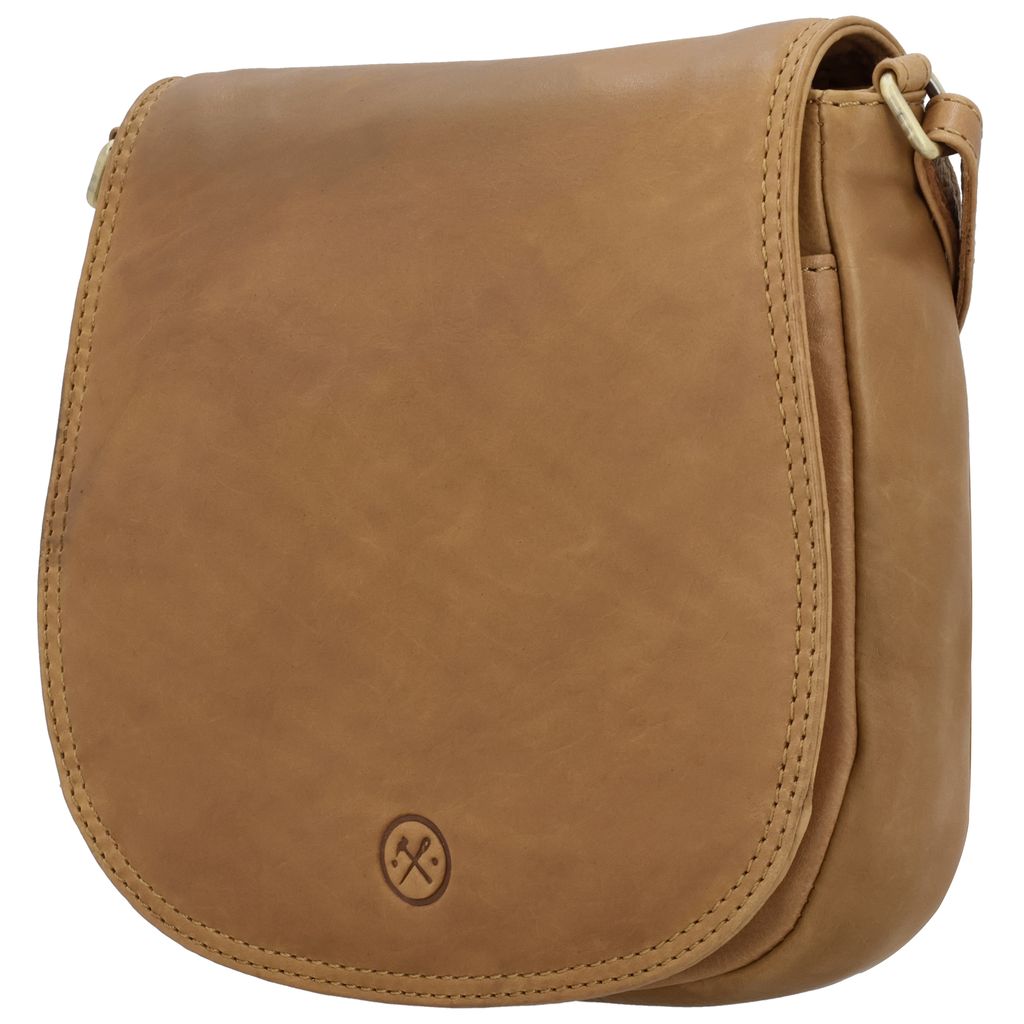 Hide & Stitches Daydreamer Schoudertas Cognac