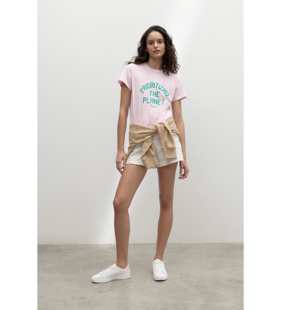 Camiseta rosa ECOALF Anconaalf