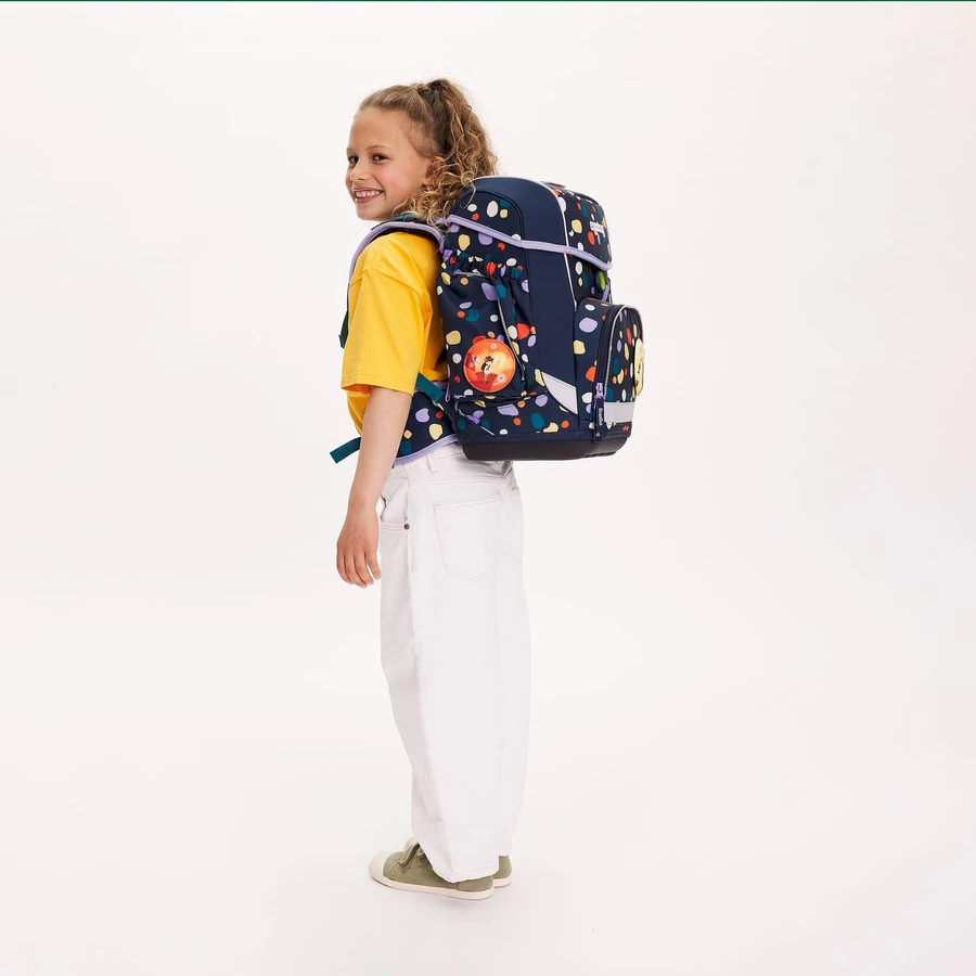 Ergobag Cubo - Schulranzen Set 5tlg. Modell 2024 Bärsteinhöhle