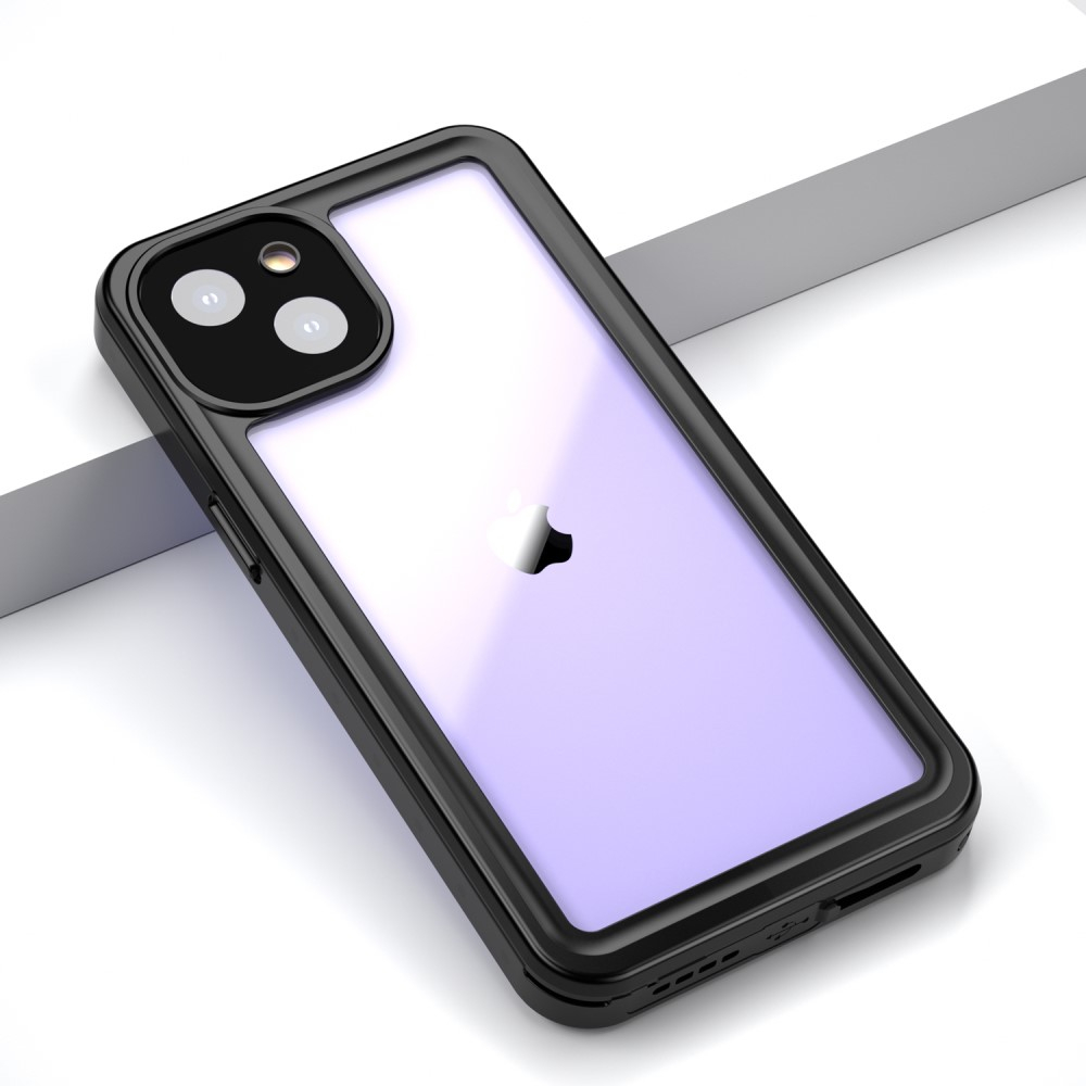 iPhone 13 Wasserfeste Outdoor Schutz Hülle (IP68) - Schwarz