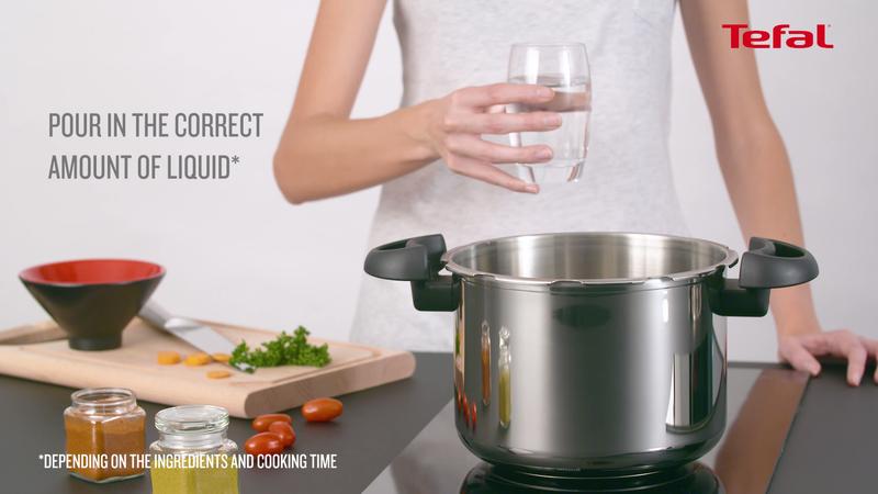 Clipsominut' Easy snelkookpan 6L - inductie