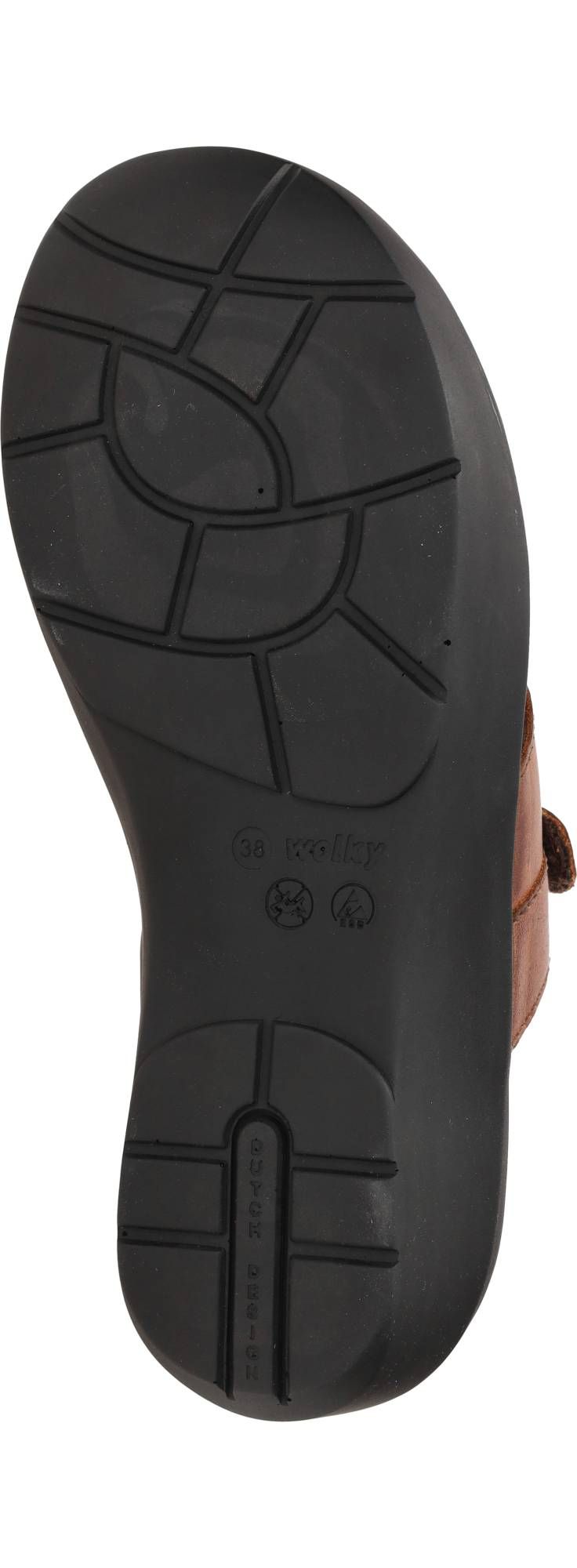 Wolky Collins Slippers Bruin Dames