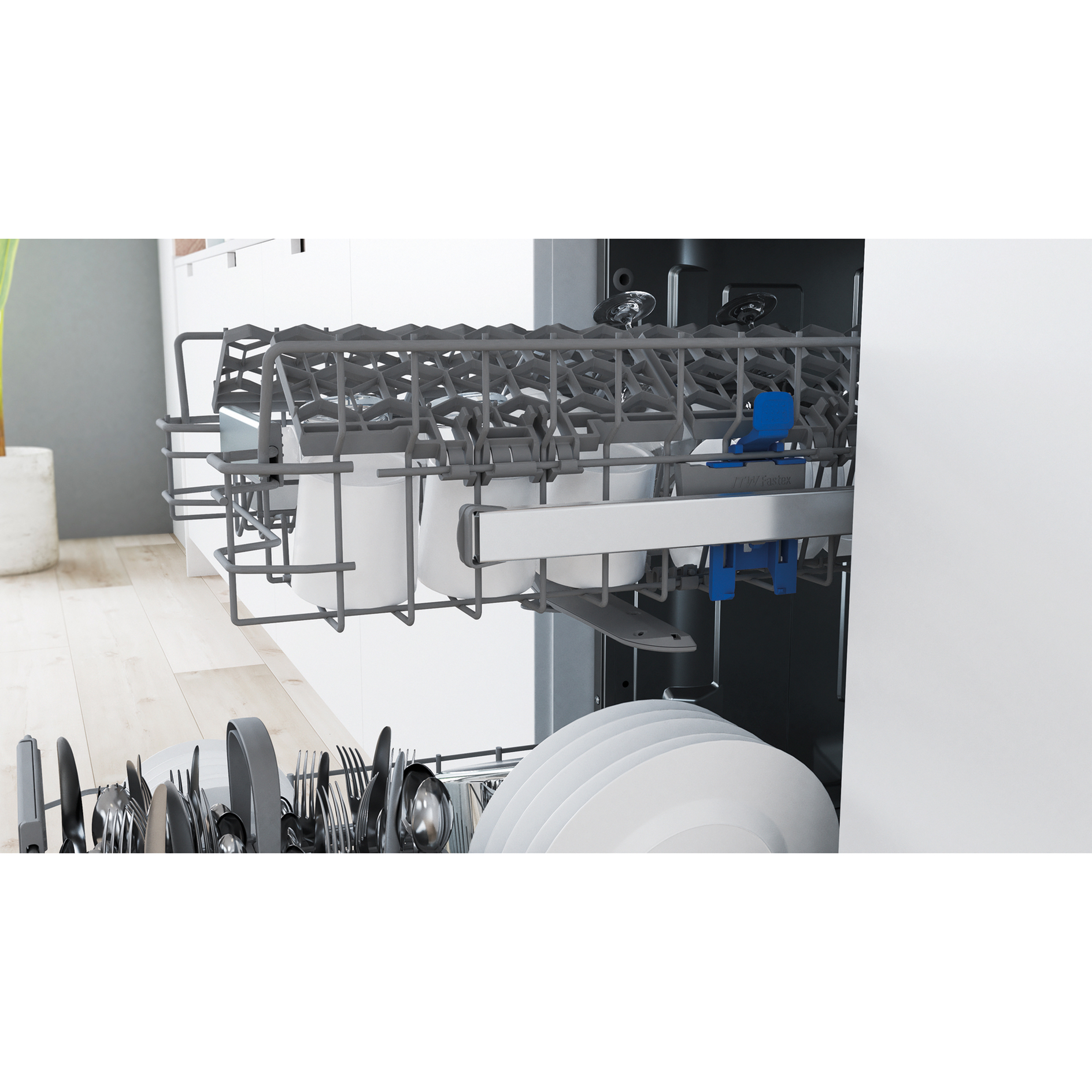 PRIVILEG Geschirrspüler RSIO3T224E - vollintegriert - E - 45 cm