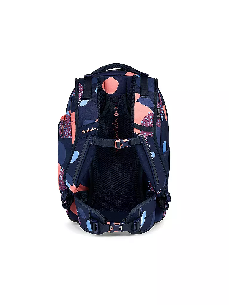 SATCH Schulrucksack Match Coral Reef dunkelblau