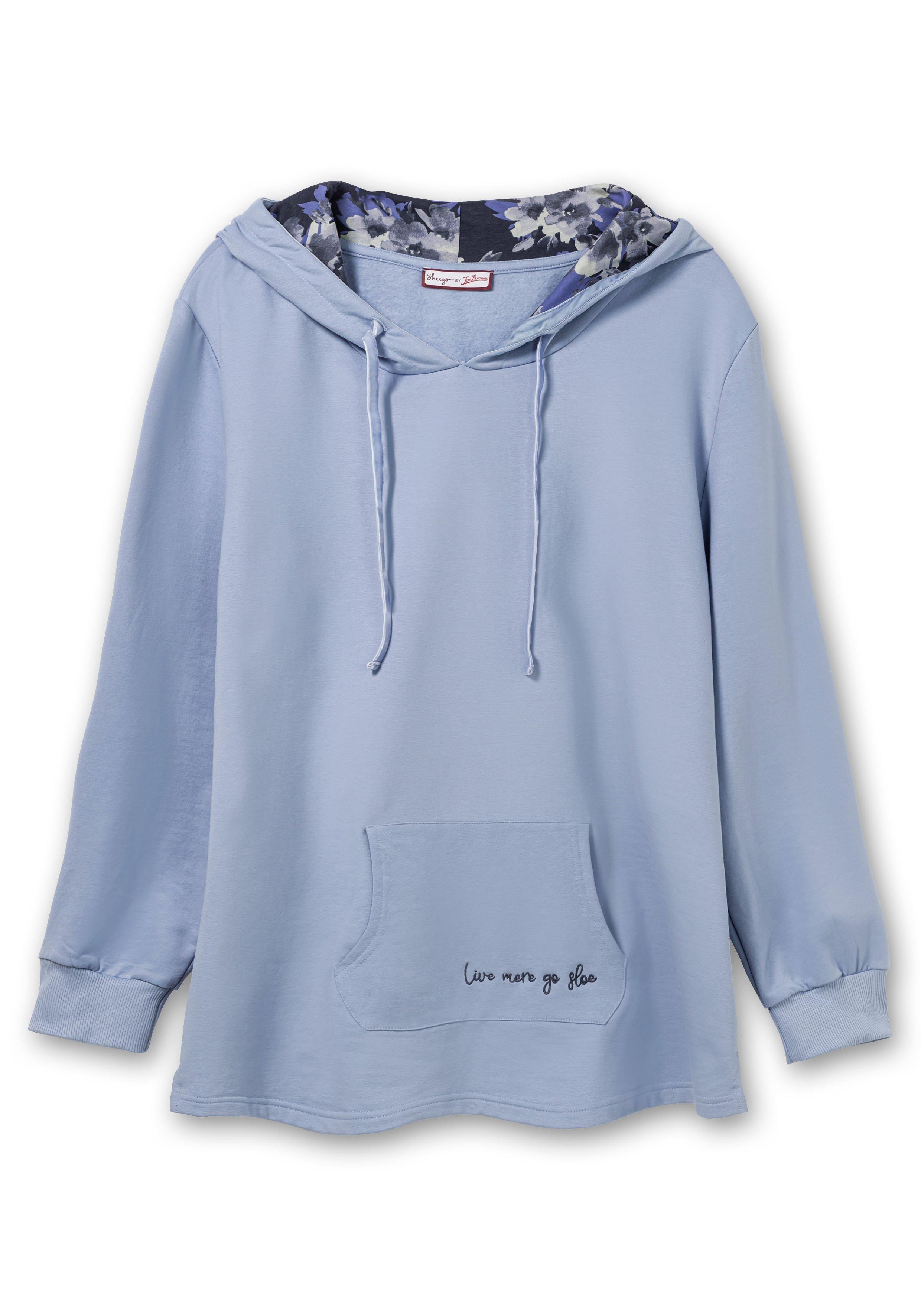 Relax-Kapuzensweatshirt mit Kängurutasche