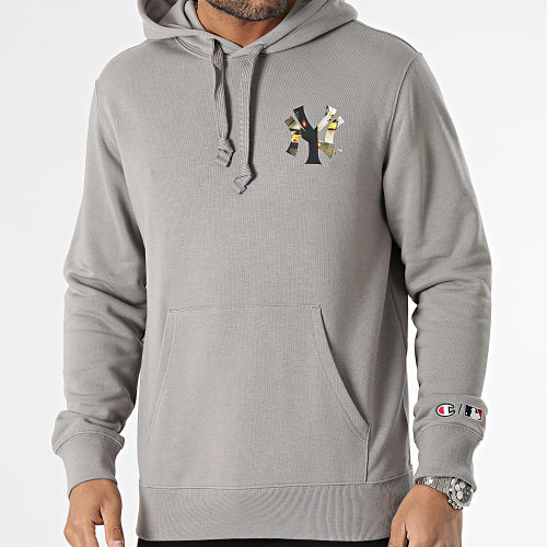 Sweat Capuche 218919 New York Yankees Gris