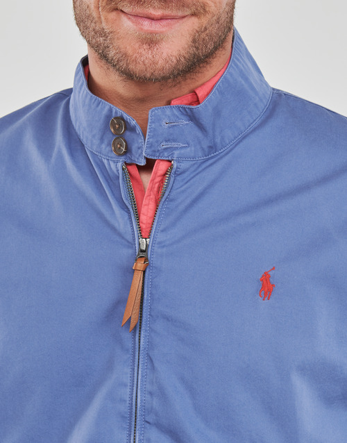 Polo Ralph Lauren - BLOUSON ZIPPE AVEC DOUBLURE TARTAN Azul / Celeste