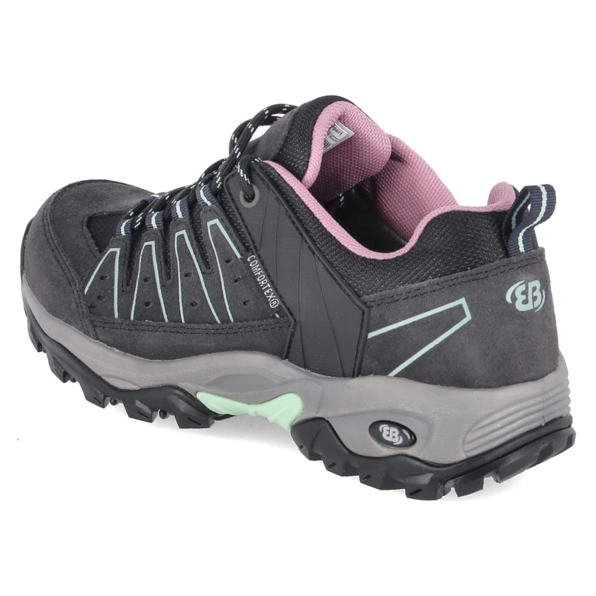 BrüttingOutdoorschuhe MOUNT PINOS LOW - anthrazit/türrkis/lila