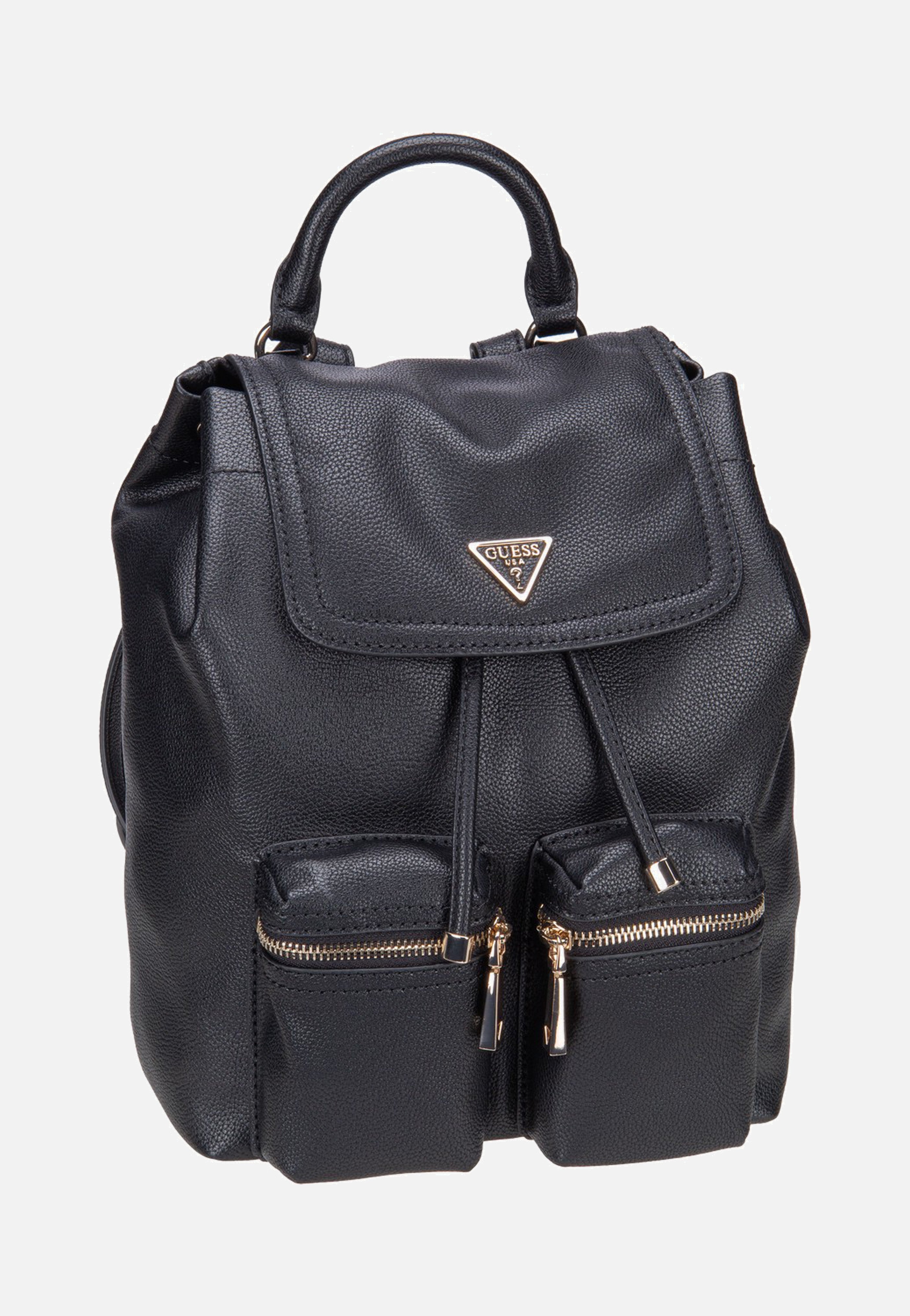 Manhattan II Flap Black - Rucksack