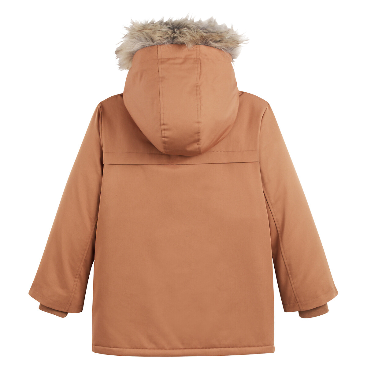 COLEÇÕES LA REDOUTE<br>Parka com capuz e forro de sherpa