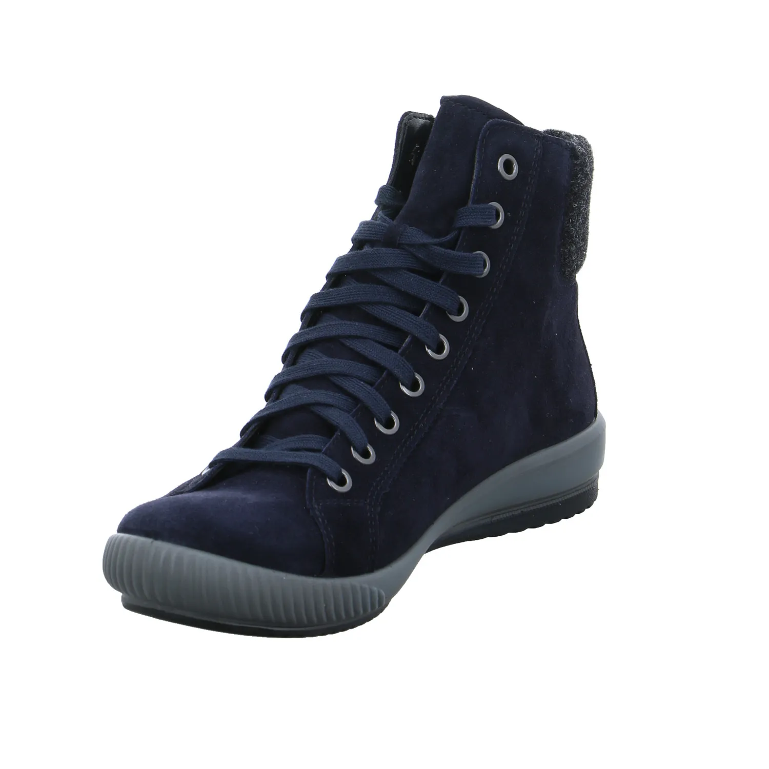 LEGERO Mid Cut Sneaker Blau Leder  mit Gore-Tex Membrane