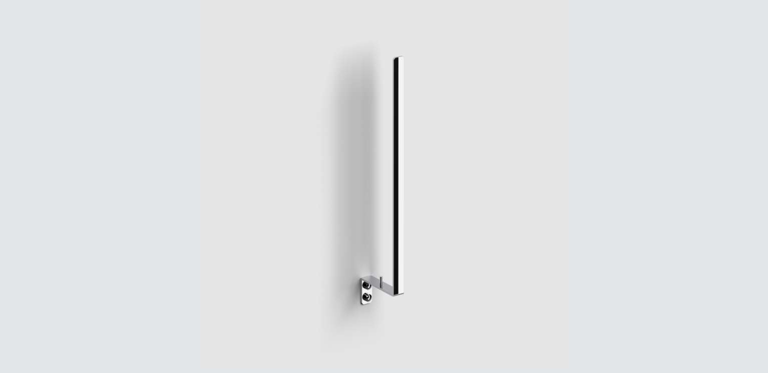 Clou Fold toiletaccessoiressetje chroom
