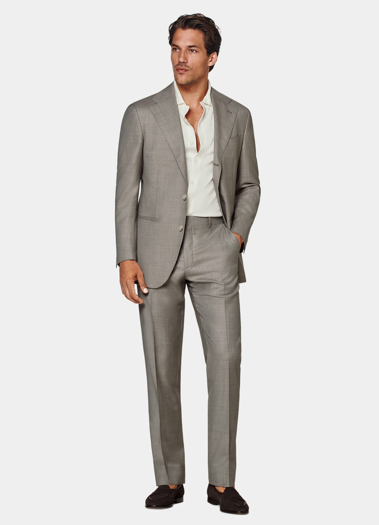 Blazer Roma coupe Relaxed taupe
