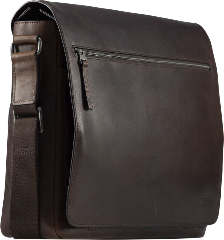 JOST LUND Skuldertaske L Brown