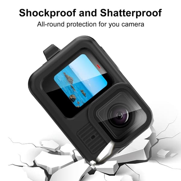 Silikon deksel for GoPro HERO13 Svart - Svart