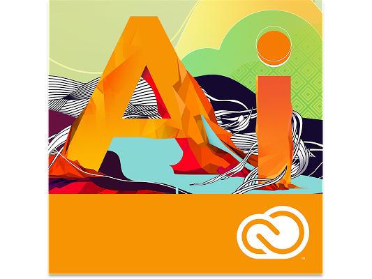 Adobe Illustrator CC MP, Abo, 10-49 User, 1 Jahr Creative-Cloud-Software für Grafikdesign