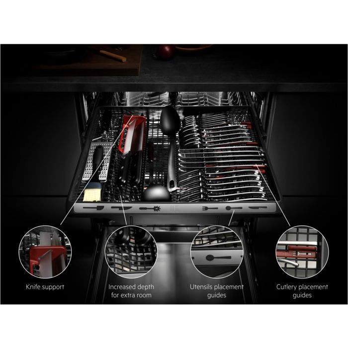 AEG Einbau-Geschirrspüler 7000 GLASSCARE FES7671XPM Edelstahl // 70€ Cashback