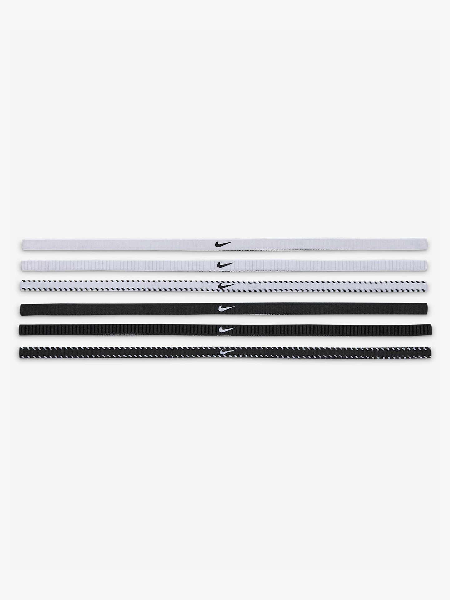 Flex Classic Slim Headbands 6pk