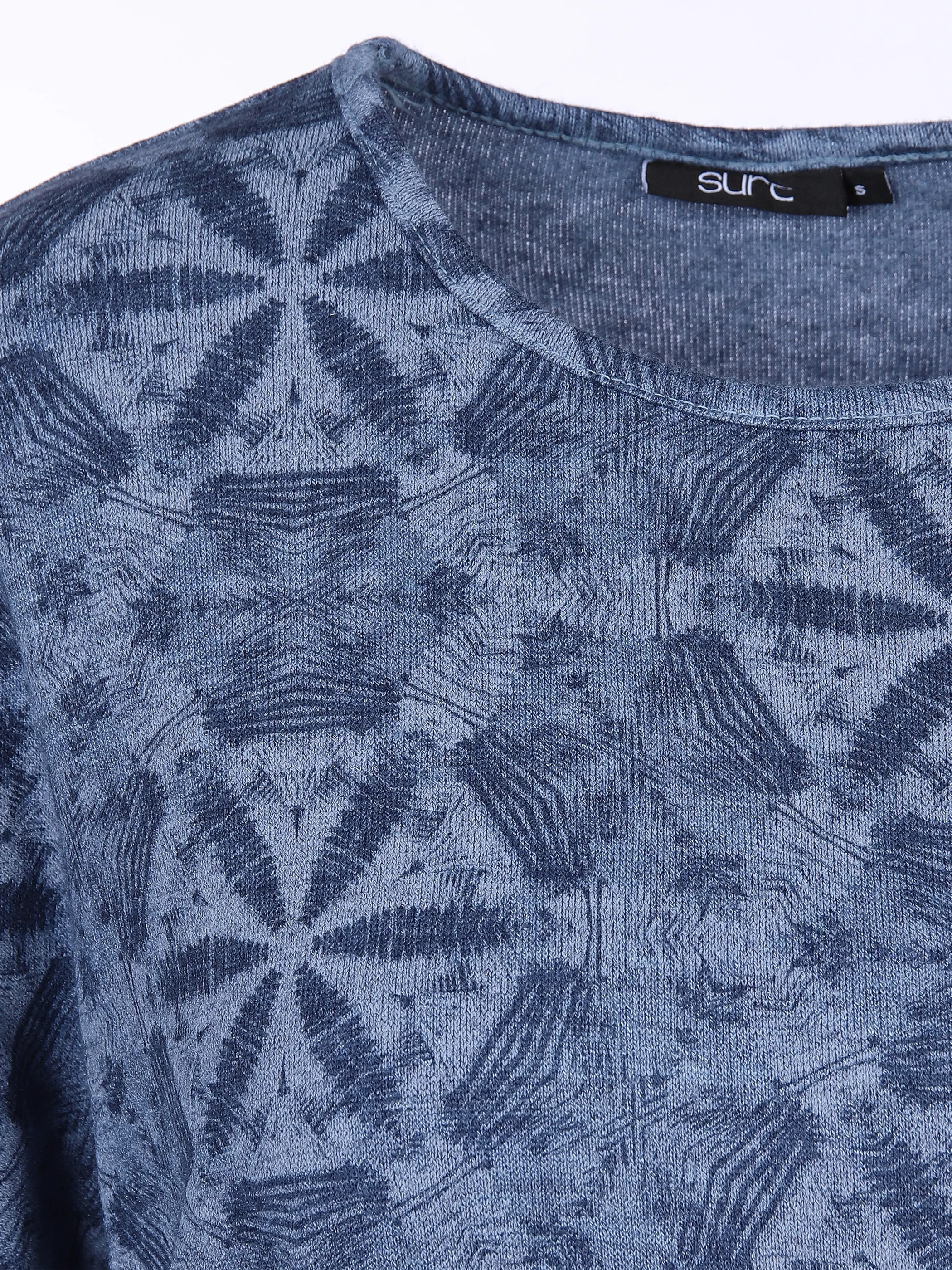 Damen Pullover mit Alloverprint