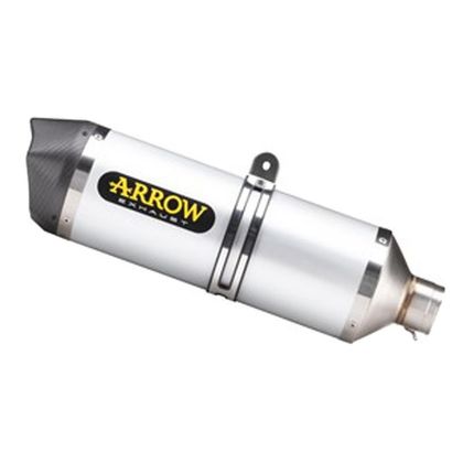 Silencieux Arrow Thunder Alu embout Carbone - Gris
