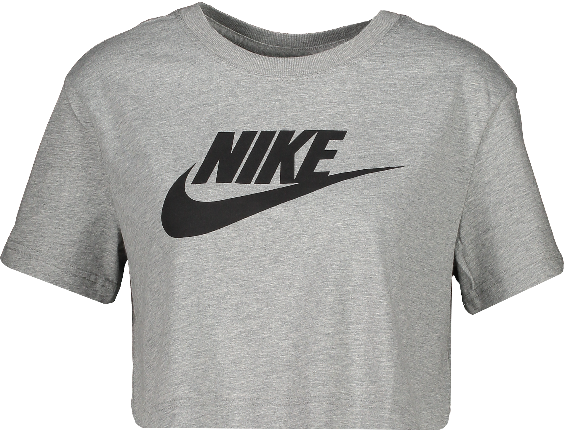 Nike Essential Cropped T-Shirt Damen Grau F063