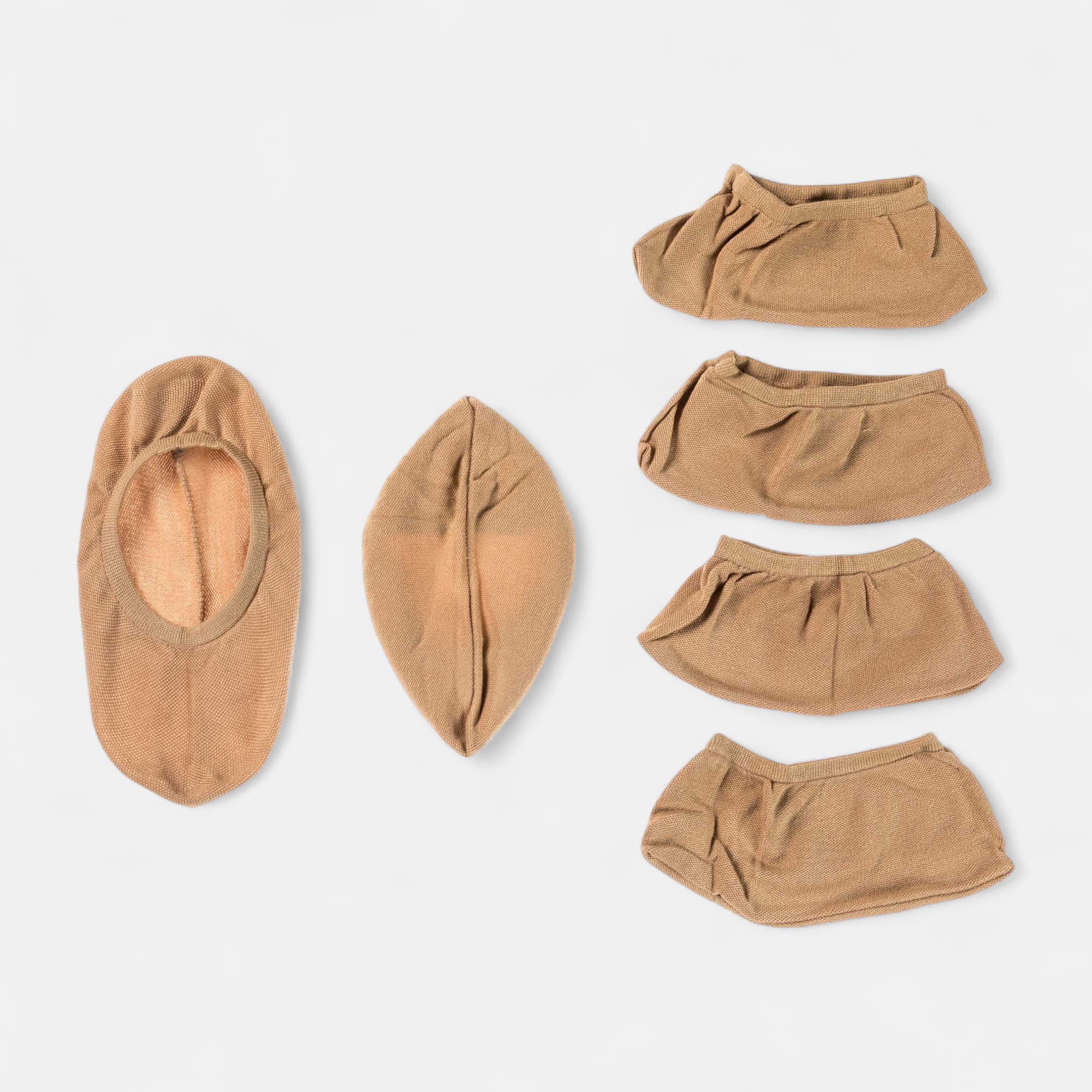 Mi-bas Femme beige